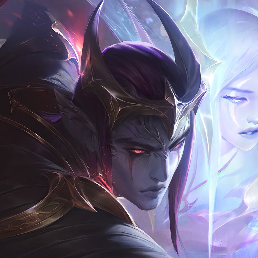 settphelarchive's tweet photo. 🧡: Are our red eyes shining to symbolize love, mooncake?

🩵: We're villains. It's heterophobia. https://t.co/v5CLcqSXrM