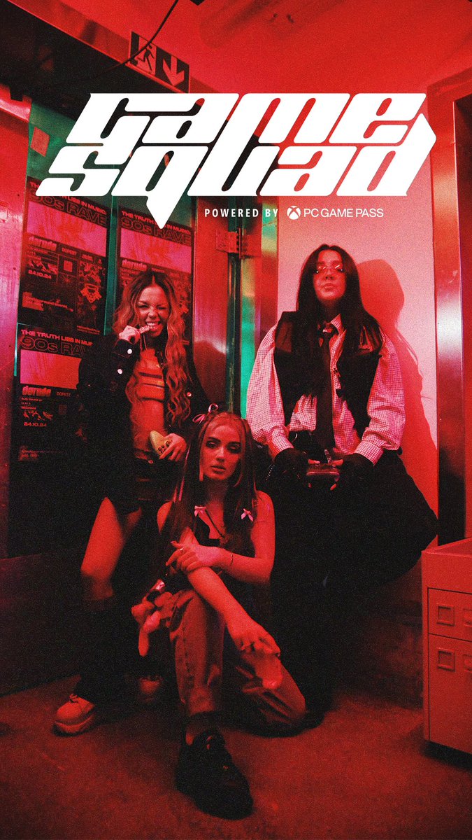 A GAMING GIRL GROUP FROM XBOX? YES!! 💖✨ vibes, co-op chaos, multiplayer mayhem, and endless fun - meet Game Squad! Powered by PC Game Pass. Whether you're a pro or new to gaming, we got you! We’re kicking things off with our first joint stream this Sunday at DreamHack,