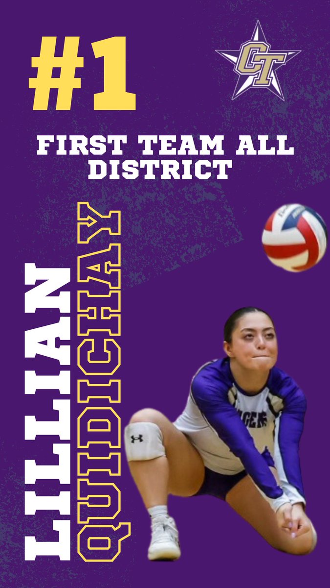 Congrats Lillian Quidachay! First Team All District. A job well done. Rangers Ride! <a href="/ChisholmTrailHS/">CTHS</a> <a href="/emsisdathletics/">EMS ISD Athletics</a> <a href="/GMsportsmedia1/">GM Sports Media</a> <a href="/L_quidachay/">LillianQ</a>
