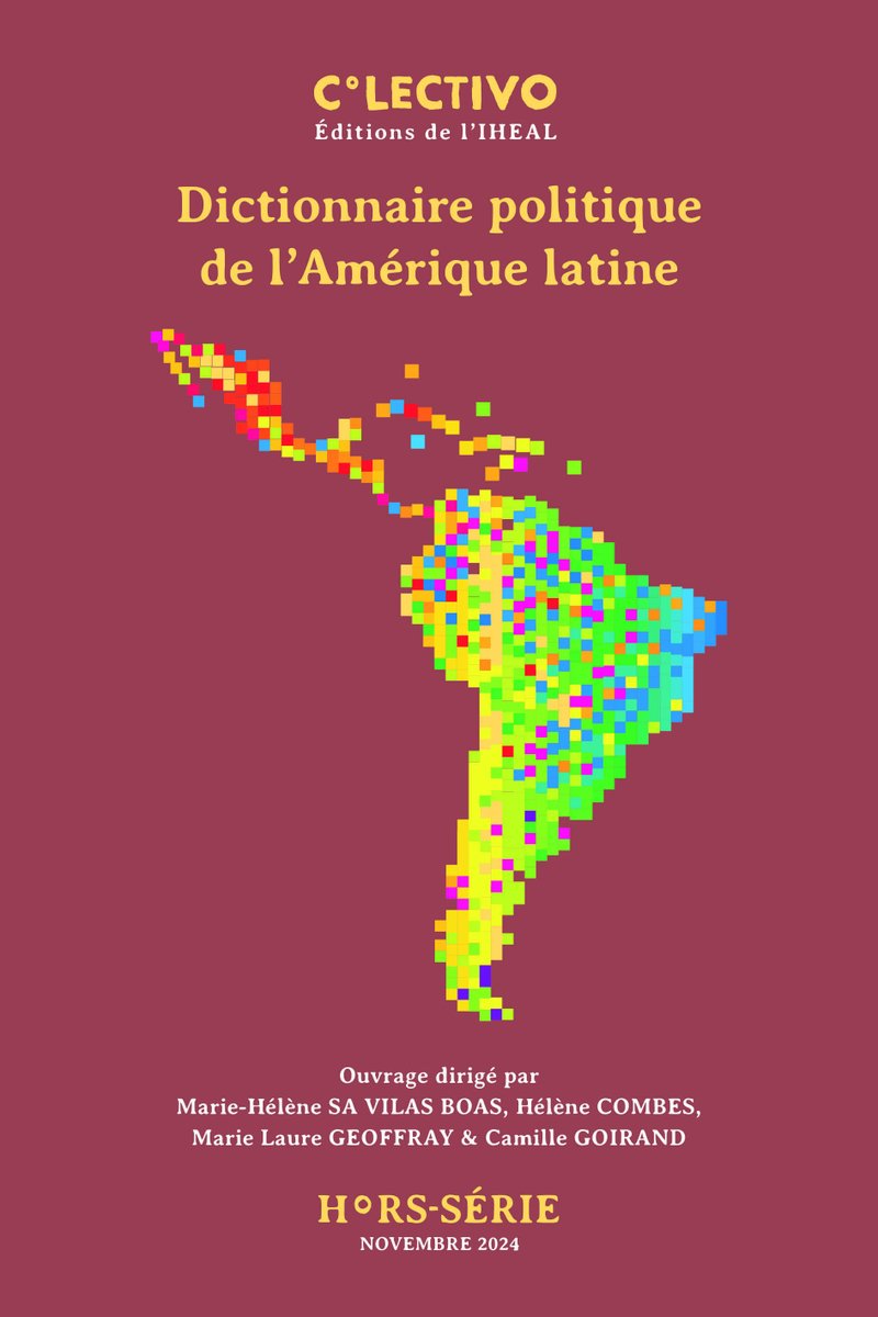 Ger_Bonilla's tweet image. Ayer se presentó en París el Diccionario Político de América Latina. Tuve el enorme gusto de colaborar con @TereMartinez , contribuimos con el texto sobre lucha contra el crimen. Lo pueden aqdquirir aquí👇
goo.su/zq5aj