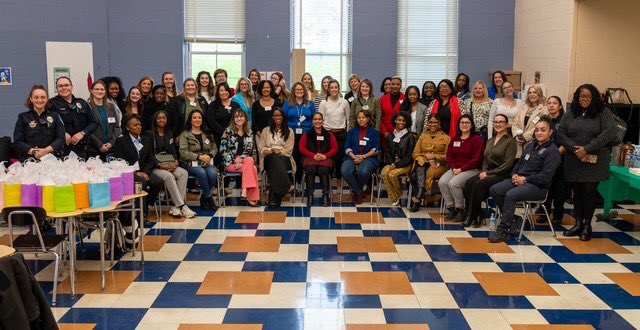 Two <a href="/URochesterDPS/">UofR Public Safety</a> officers recently attended the Young Women's College Prep Charter School of Rochester(YWCP)'s "Cool Women Hot Jobs" event. Our officers were apart of a group of over 50 Women who shared their career stories to inspire and connect with students.