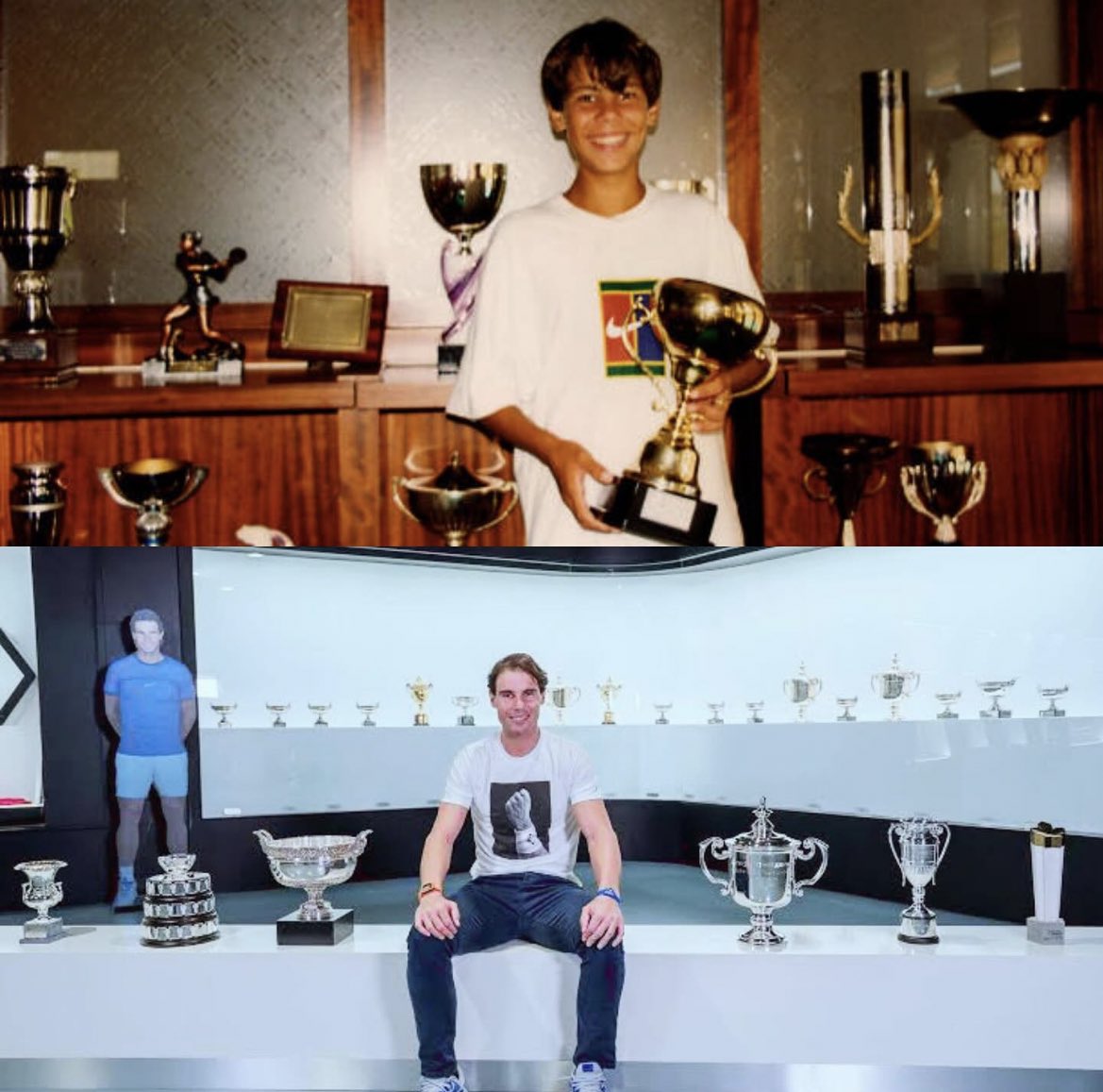 “𝒀𝒐𝒖 𝒏𝒆𝒗𝒆𝒓 𝒌𝒏𝒐𝒘 𝒘𝒉𝒂𝒕 𝒚𝒐𝒖 𝒄𝒂𝒏 𝒂𝒄𝒉𝒊𝒆𝒗𝒆 𝒖𝒏𝒕𝒊𝒍 𝒚𝒐𝒖 𝒕𝒓𝒚”

🙌🏻 <a href="/RafaelNadal/">Rafa Nadal</a> 🙌🏻