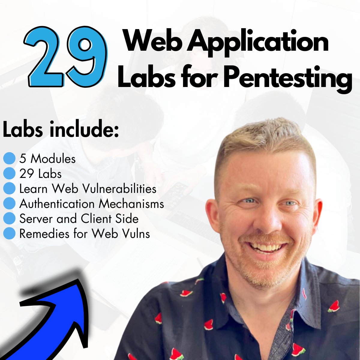 Just Released - 29 Hands on Web Application Penetration Testing Labs - Brand New Course:

If you're looking to be a web application penetration tester, today is your day.  5 new modules and 29 labs that include the following:

Make sure you Bookmark 📚 these for later.

🟡 Module