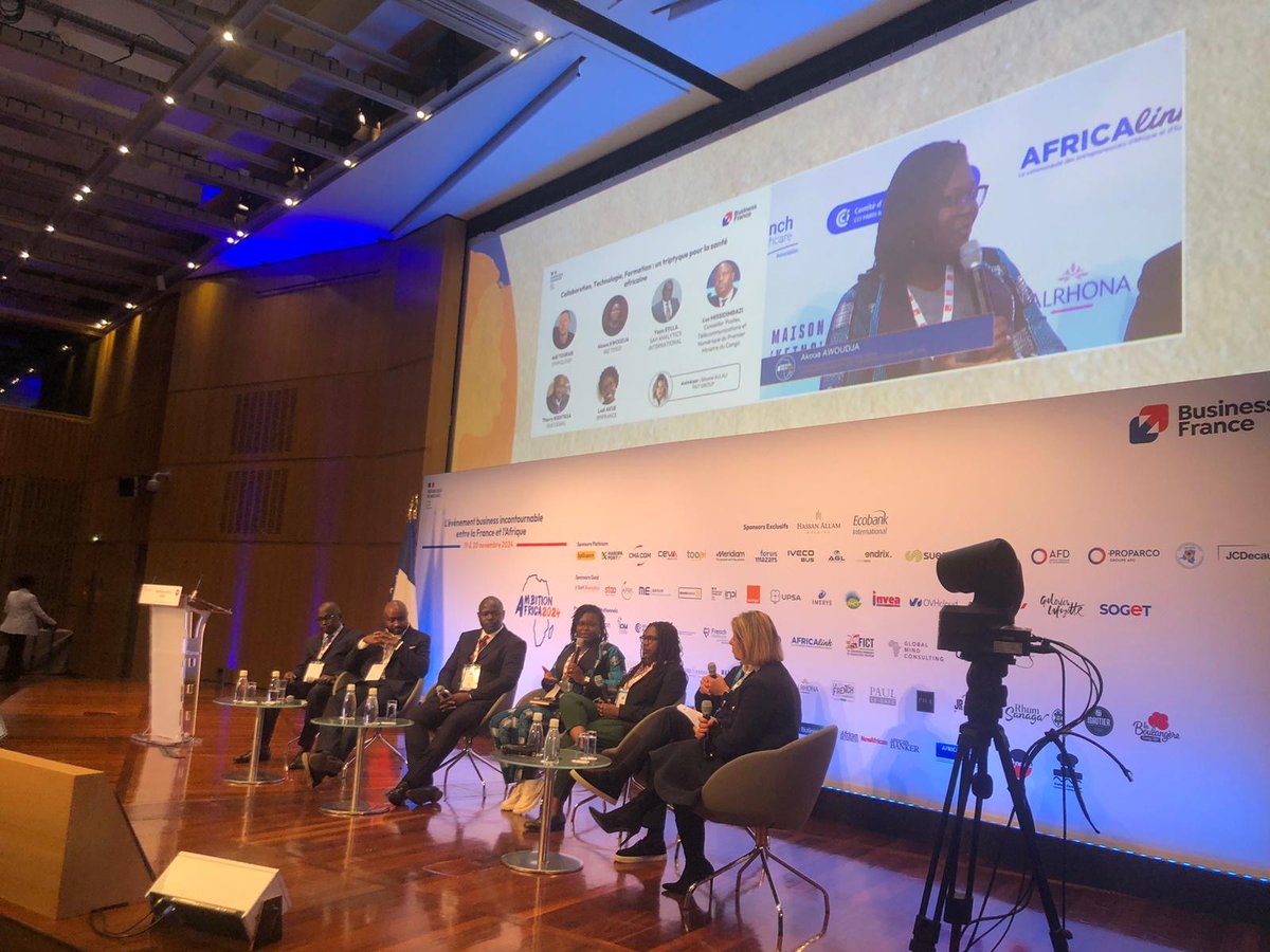 WIA Philanthropy (@wiaphilanthropy) on Twitter photo Today, our 2024 #WIAYoungLeaders joined #AmbitionAfrica, a key platform for fostering partnerships and advancing #Africa’s growth. <a href="/AkouaAwoudja/">Akoua Awoudja 🌐</a> shared her expertise on #AI’s role in transforming African economies alongside industry #leaders. Today, our 2024 #WIAYoungLeaders joined #AmbitionAfrica, a key platform for fostering partnerships and advancing #Africa’s growth. <a href="/AkouaAwoudja/">Akoua Awoudja 🌐</a> shared her expertise on #AI’s role in transforming African economies alongside industry #leaders.