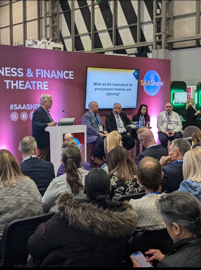 KMD_Procurement's tweet photo. Enjoyed a fantastic day at the #SAASHOW in Birmingham. Great learning &amp; networking, and I particularly enjoyed being on a panel discussion on the new public procurement regulations and how MATs and schools can get the help and support they need. #procurement #buying #schools https://t.co/waJ1IBn7BD