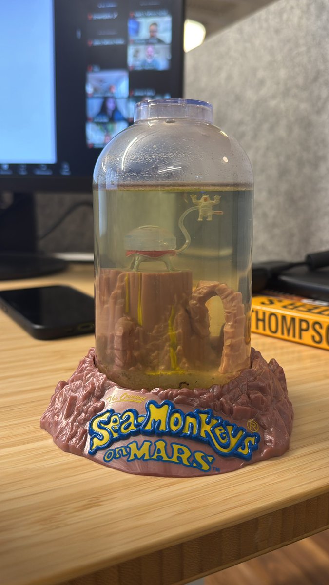 Questions I ask my coworkers and their honest answers. 

Me: What are you doing?
<a href="/StaatsMolly/">Molly Shreve Staats</a>: Feeding the monkeys