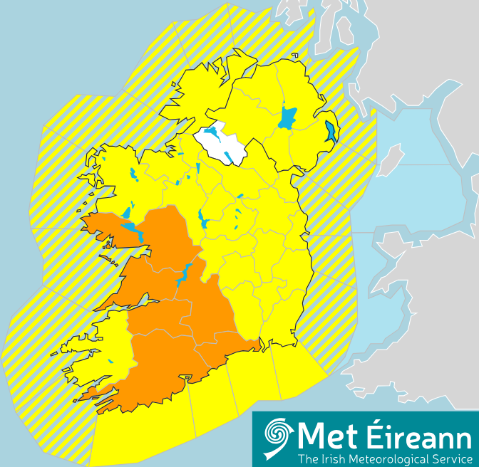 ⚠️ Snow &amp; ice weather warning from 12am - 12pm, Thursday 21st November⚠️

Coillte advises all users of forest lands including its staff, contractors, and members of the public, to exercise caution if entering forest lands in affected areas.