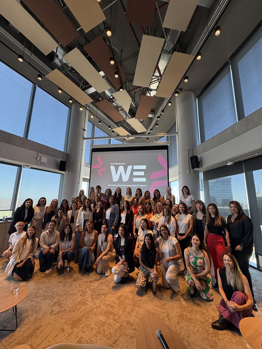 EndeavorArg's tweet photo. Trabajar por un ecosistema con fuerte presencia de mujeres emprendedoras se ve más o menos así: https://t.co/JmvWc17Gvj