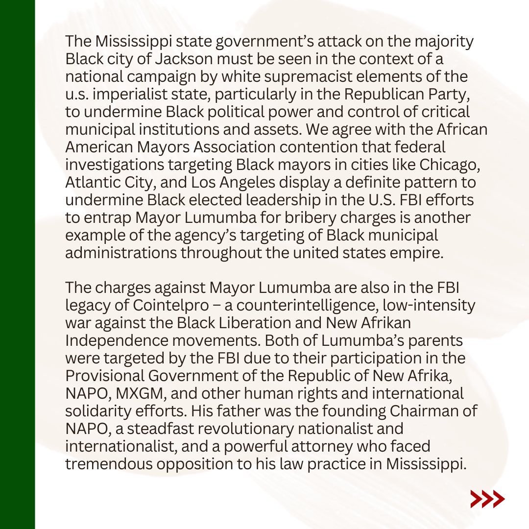 Free The Land! By Any Means Necessary! tweet media