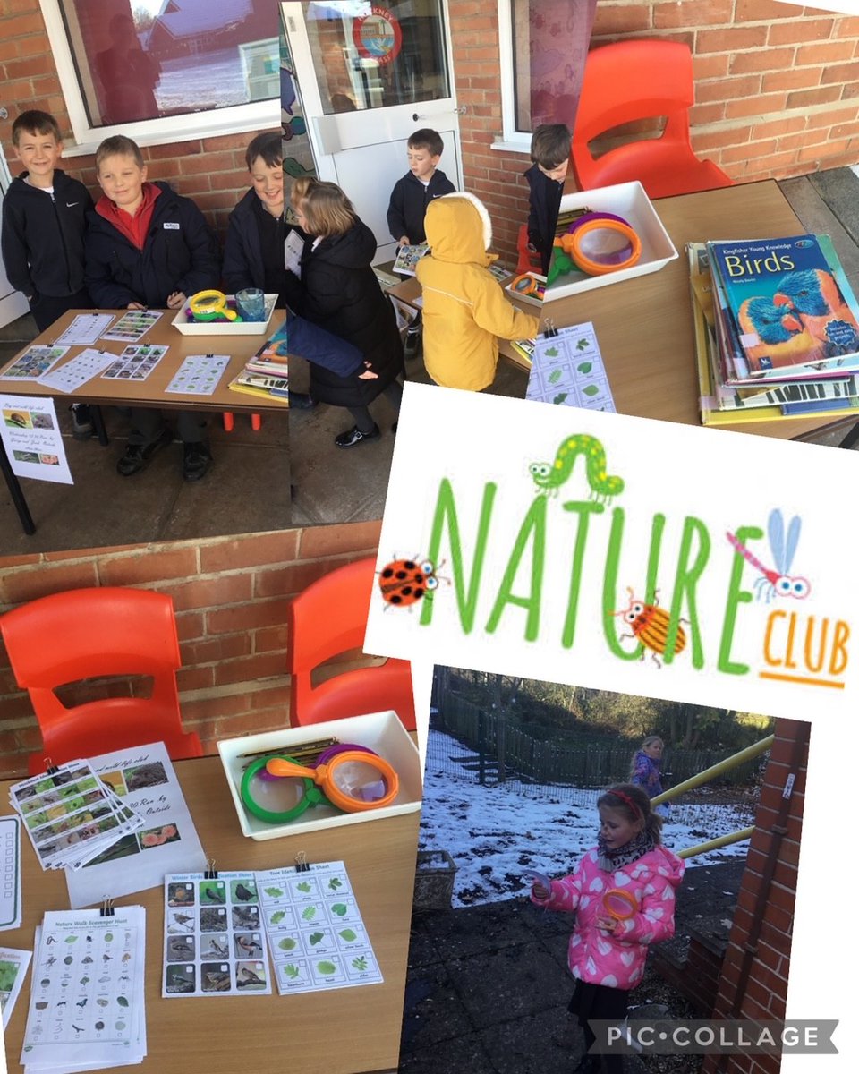 The children did an incredible job leading  Nature Club today! 🌿 So many people wanted to take part, looking for bugs and bird watching. They planned everything perfectly and taught everyone about nature. Great job! #Leaders #NatureLovers