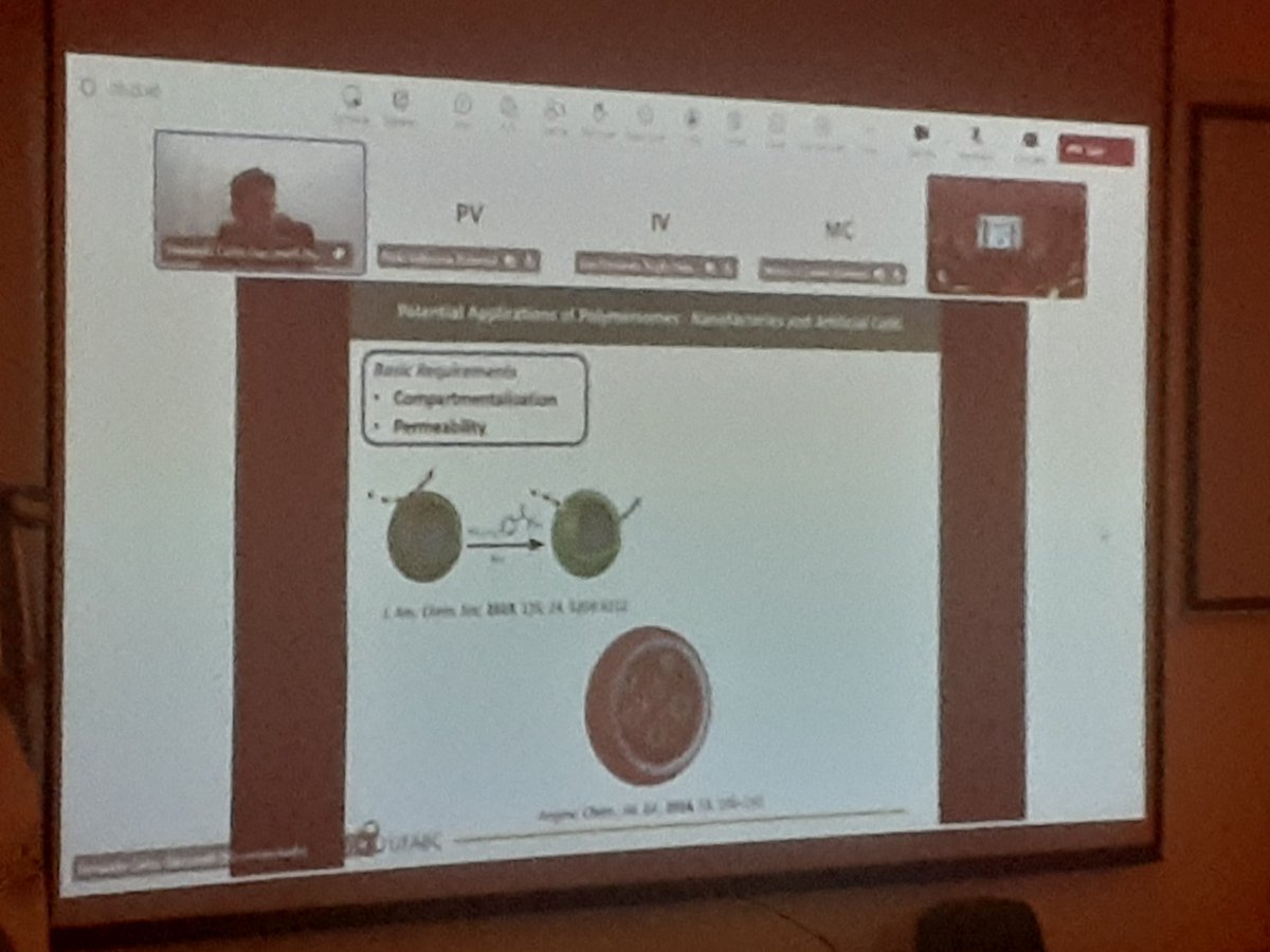 Dr_Desimone's tweet photo. @INNcneaconicet @CNEA_Arg Ya estamos con la conferencia Plenaria:
“Tailoring Polymer Colloids through Supramolecular
Interactions: Polymersomes, Polyplexes and Polymer-Metal
Hybrids towards a Toolbox for Nanofactories and
Nanotherapeutics”
Fernando Giacomelli (Brasil)
#FNBT #FNBT4 https://t.co/lsFaNbOaZc