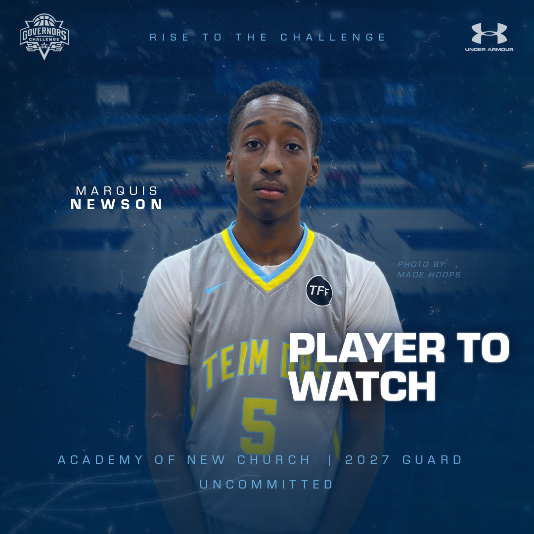 Governors Challenge (@govchallenge) on Twitter photo Marquis Newson <a href="/marquisnewson1_/">Marquis Newson</a>
<a href="/ANCBasketball/">Academy of the New Church Boyโs Basketball</a> - 2027 - Guard
#RiseToTheChallenge Marquis Newson <a href="/marquisnewson1_/">Marquis Newson</a>
<a href="/ANCBasketball/">Academy of the New Church Boyโs Basketball</a> - 2027 - Guard
#RiseToTheChallenge