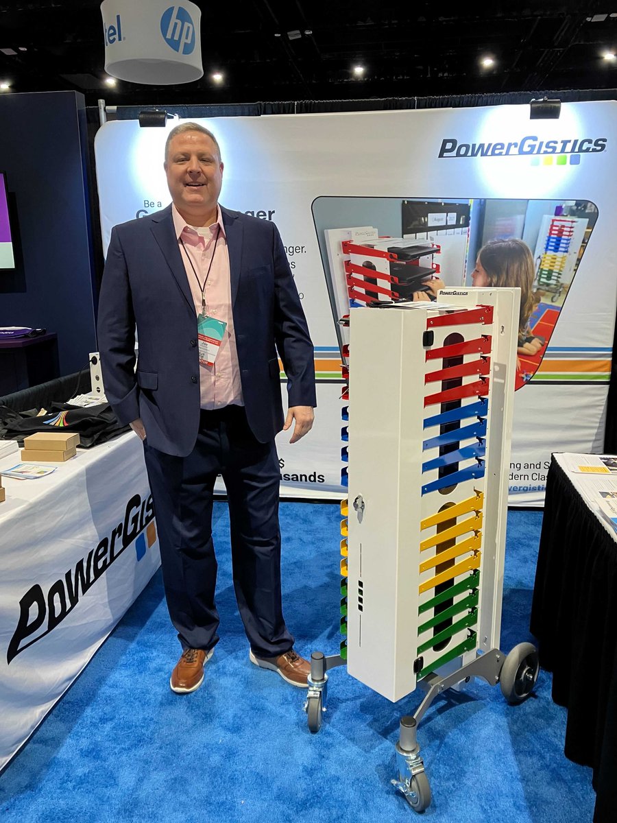 We're in San Diego at @cite_edu! Visit us today to discover how our purpose-built charging solutions save time, money, space, and eliminate the stress of managing devices. #cite2024 #ChargingSolutions #edtech