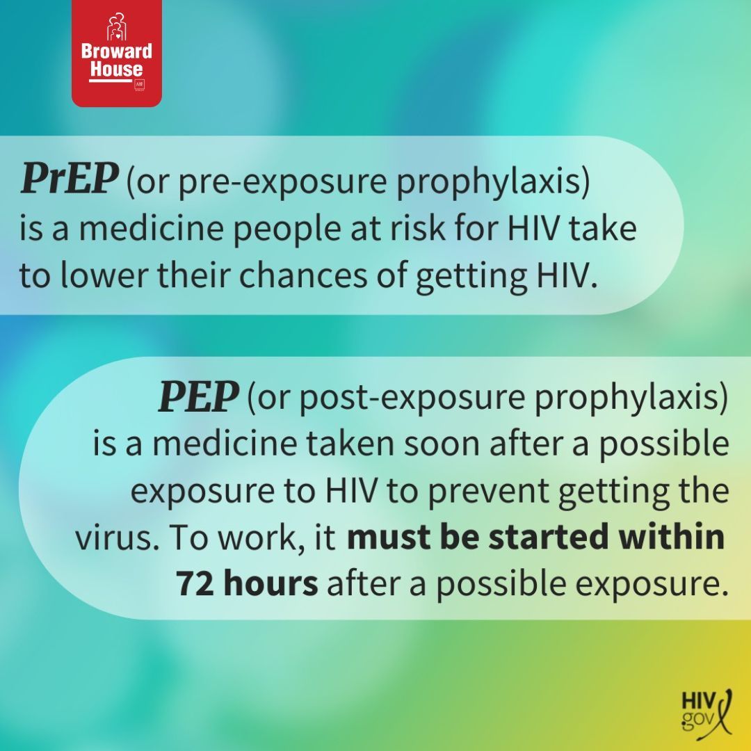 Do you know the difference between PrEP &amp; PEP! #KnowTheFacts