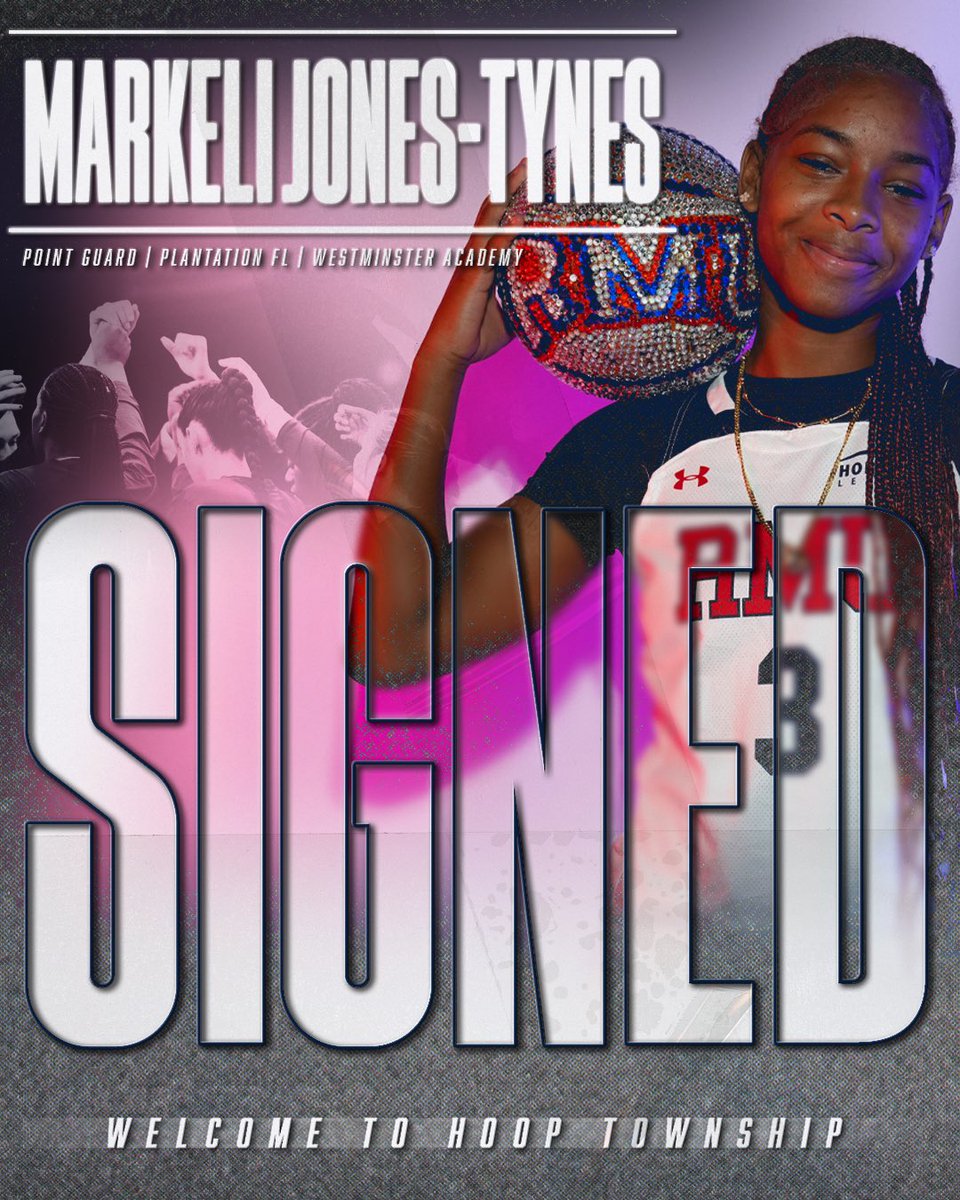RMUWBasketball's tweet image. 𝗦𝗜𝗚𝗡𝗘𝗗 ✍️ 

Let’s welcome Markeli to our squad 🙌

#HoopTownship
