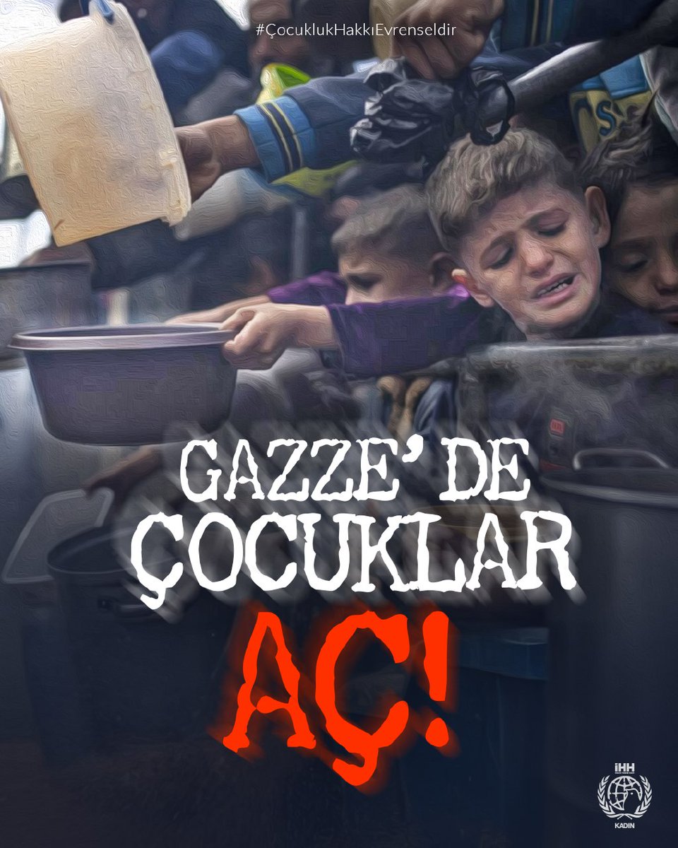 Dünya Üzerinde 333 milyon çocuk  
AÇ YATIYOR.
 
#ÇocuklukHakkıEvrenseldir #DünyaÇocukHaklarıGünü