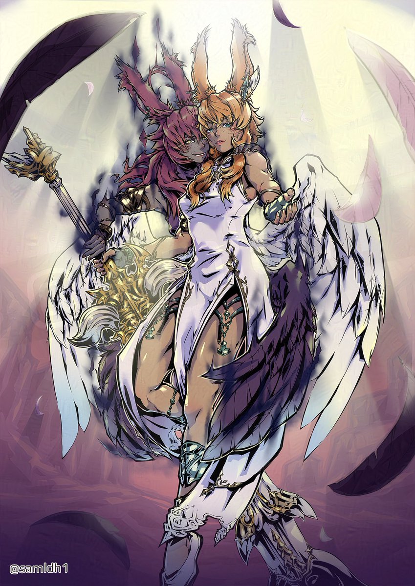 Take My Hand
Comm for <a href="/Alklaine/">Alk</a> go check her out!!

#FF14📷 #FFXIV📷 #FFXIVART #FinalFantasyXIV