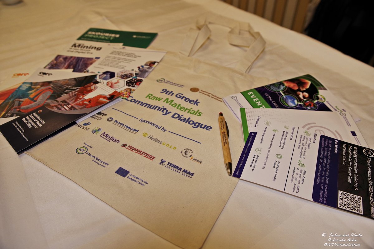 eitrmgreece's tweet photo. 🎉 𝗔 𝗕𝗶𝗴 𝗧𝗵𝗮𝗻𝗸 𝗬𝗼𝘂 𝘁𝗼 𝗢𝘂𝗿 𝗦𝗽𝗼𝗻𝘀𝗼𝗿𝘀 for their support in making the 9th Greek Raw Materials Community Dialogue a resounding success! 🎉

#9thGRMCD @CORE_inno #elvalhalcor @HellasGoldSA @ISENSE_GROUP #imerys @MetlenSA #monolithos #ternamag @EITRawMaterials https://t.co/wLvmodctIF