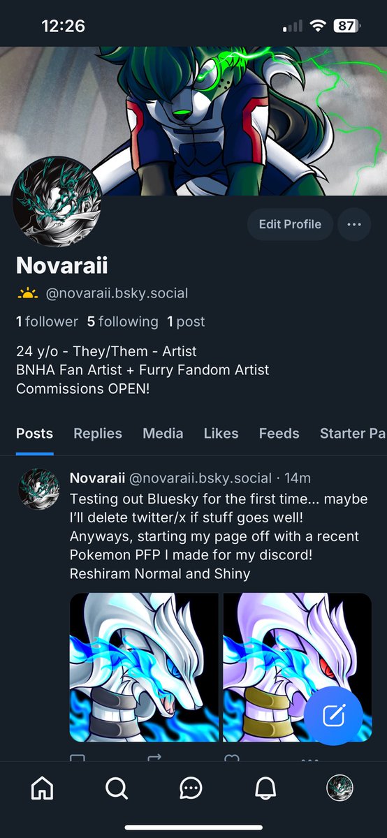 Testing out Bluesky!