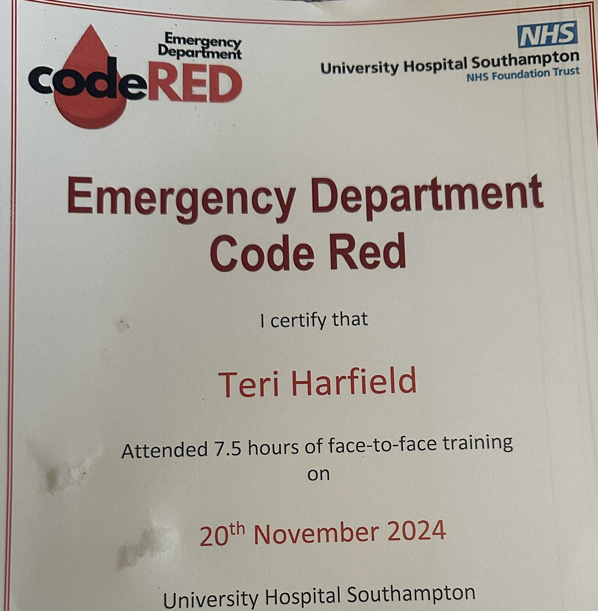 teriharfield's tweet photo. A great day learning how to be a ‘Code Red’ nurse in a MTC ED, managing the rapid transfuser for major haemorrhage patients 🩸🚑 👩🏼‍⚕️ https://t.co/VJ7kcWLNIV