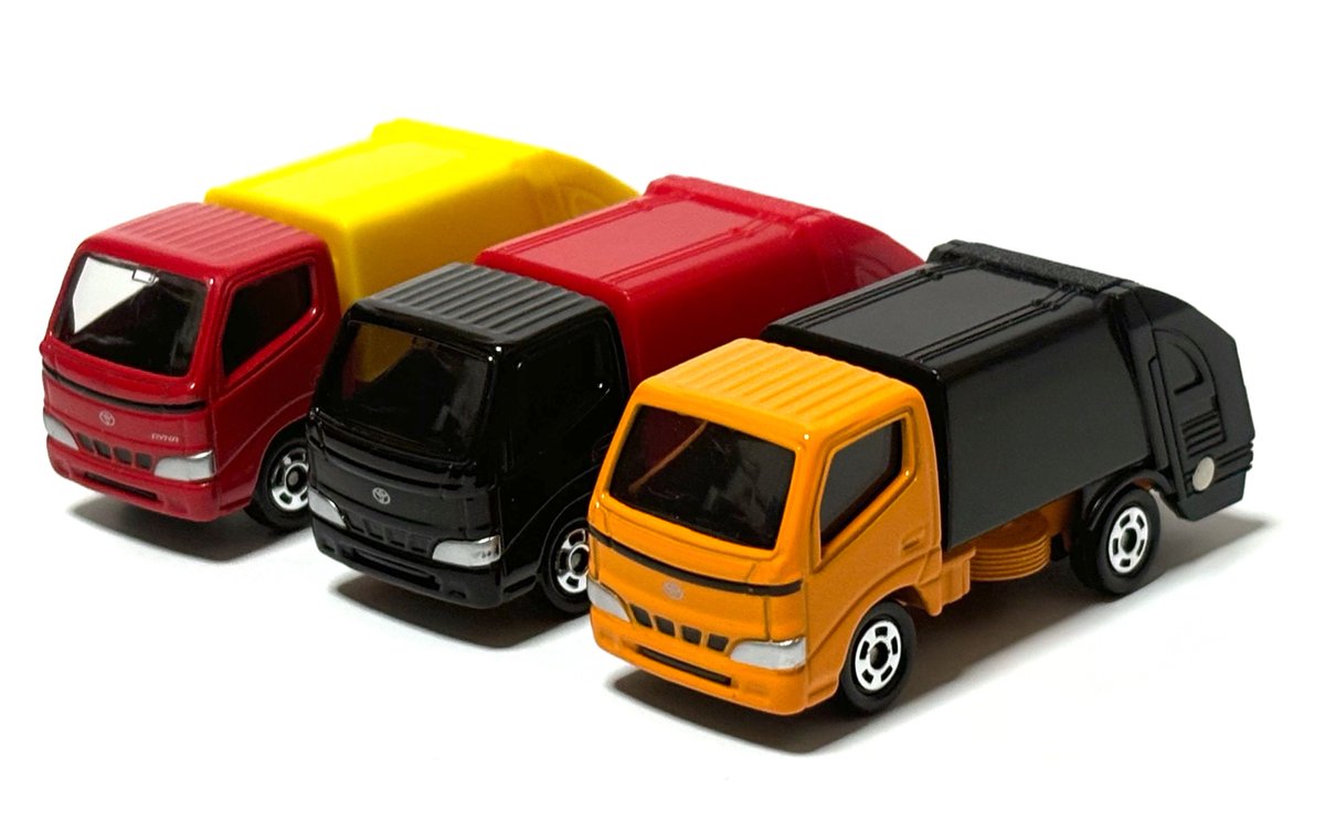トミカ トヨタダイナ 清掃車(黒/赤) トミカ博in東京2024のトミカつりで