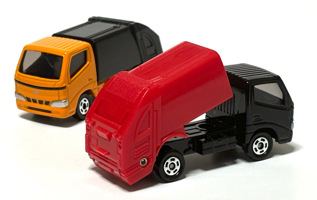 トミカ トヨタダイナ 清掃車(黒/赤) トミカ博in東京2024のトミカつりで