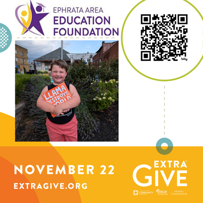 Join us on 11/ 22 for ExtraGive! You can visit our ExtraGive page at: bit.ly/EAEFExtraGive and if online giving is not for you, you can still support by check: EAEF, 803 Oak Blvd. Eph, PA 17522 Thank you for your support-you personally help give many  opportunities to so many!