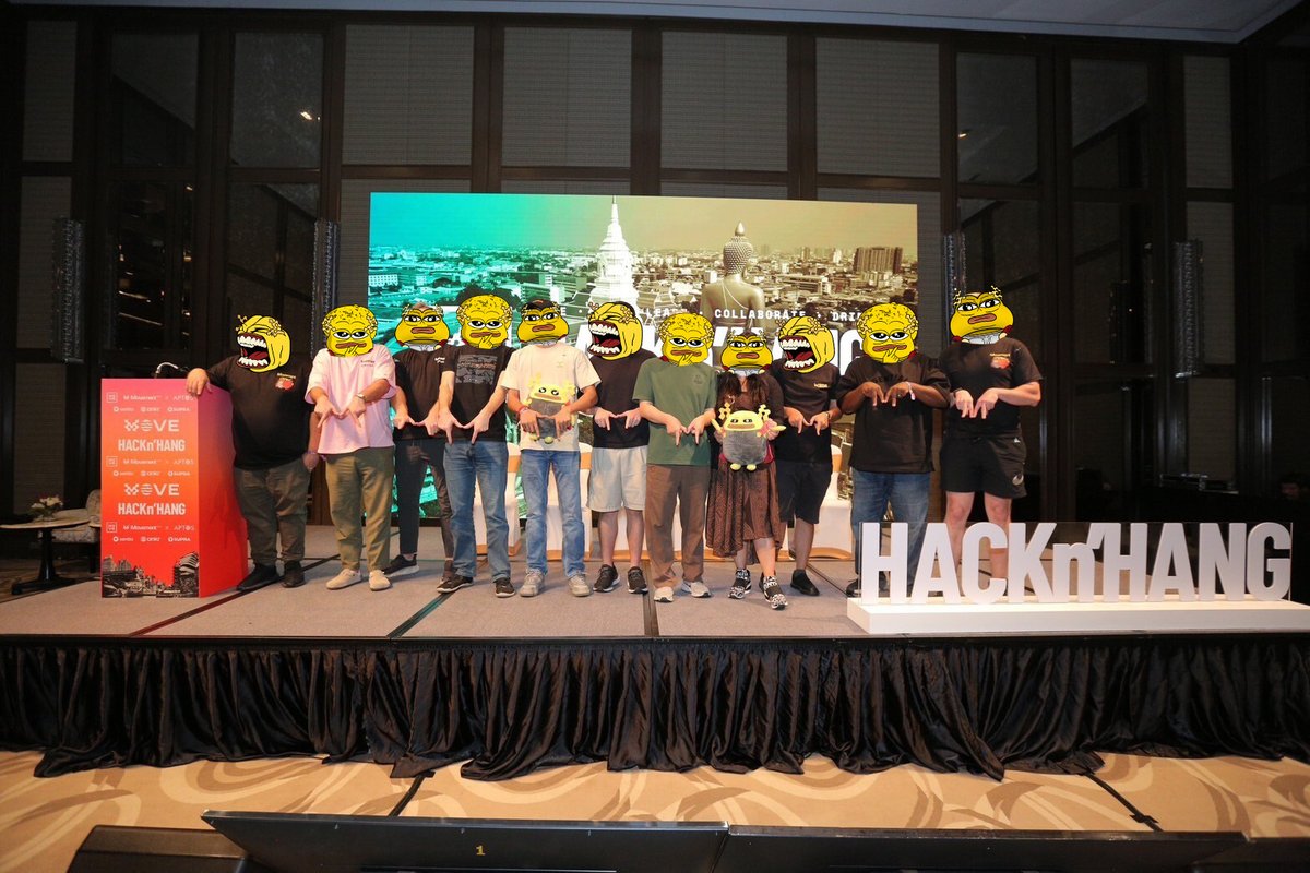 Our Battle of Olympus victors!

Winners recently met up at our Hack n Hang in Bangkok.

Expect more from these teams in the future ⚔️