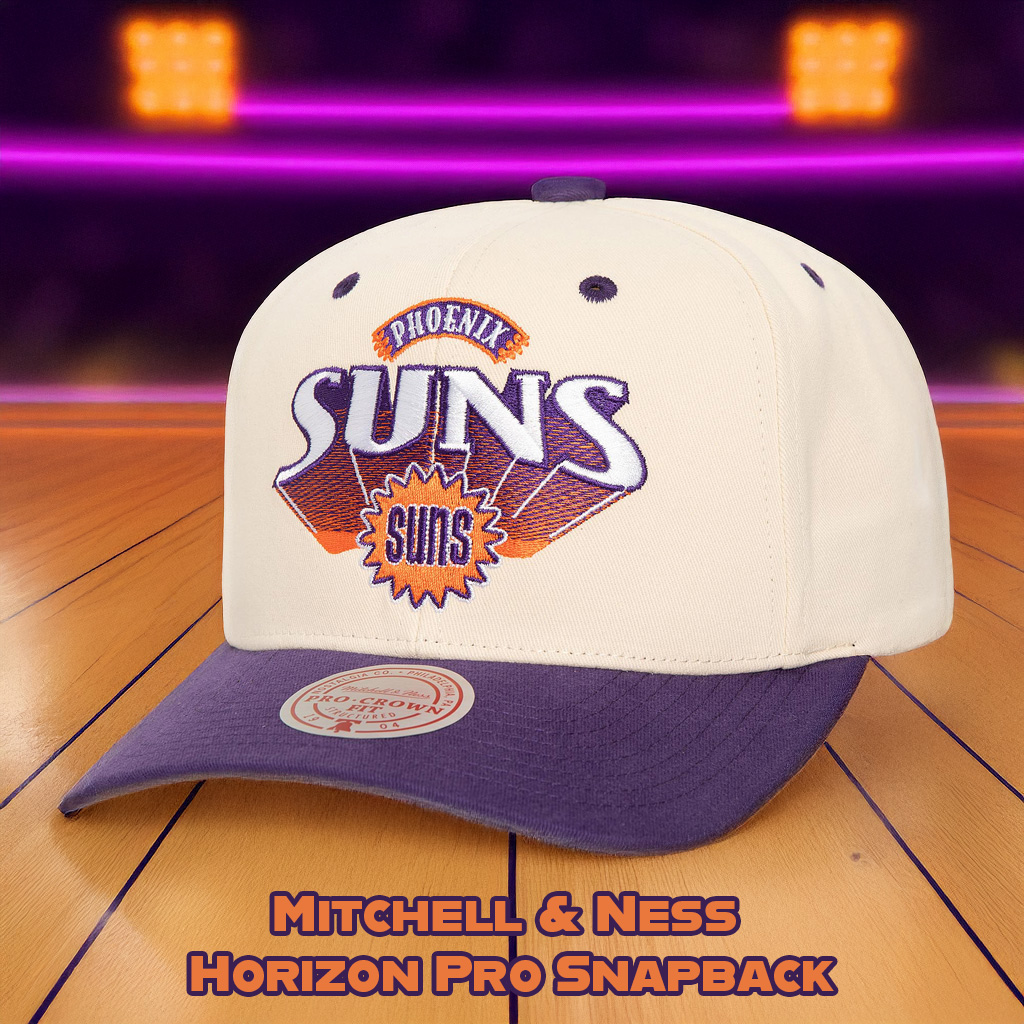 JustSportsAZ's tweet photo. Complete your look with the Mitchell & Ness Horizon Pro Snapback 🧢✨ Featuring a bold design that’s made to stand out. Don’t miss out—get yours today!
https://t.co/KCuJtKeAMu
#Snapback #JustSports #MitchellNess #Throwback #Hats https://t.co/4A6XEyqbDC
