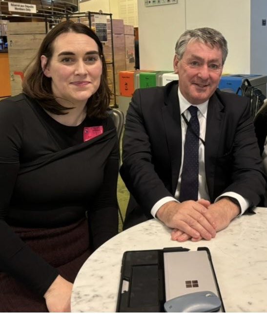 Úna Keightley (@unakeightley) on Twitter photo Pleased to meet <a href="/BillyKelleherEU/">Billy Kelleher MEP</a> on my trip & grateful for his time
He’s long advocated for expanded newborn screening in Ireland🇮🇪
I raised the need for integrated care pathways across the EU 🇪🇺
With the highest rate of Spina Bifida worldwide, Ireland should be leading the way Pleased to meet <a href="/BillyKelleherEU/">Billy Kelleher MEP</a> on my trip & grateful for his time
He’s long advocated for expanded newborn screening in Ireland🇮🇪
I raised the need for integrated care pathways across the EU 🇪🇺
With the highest rate of Spina Bifida worldwide, Ireland should be leading the way