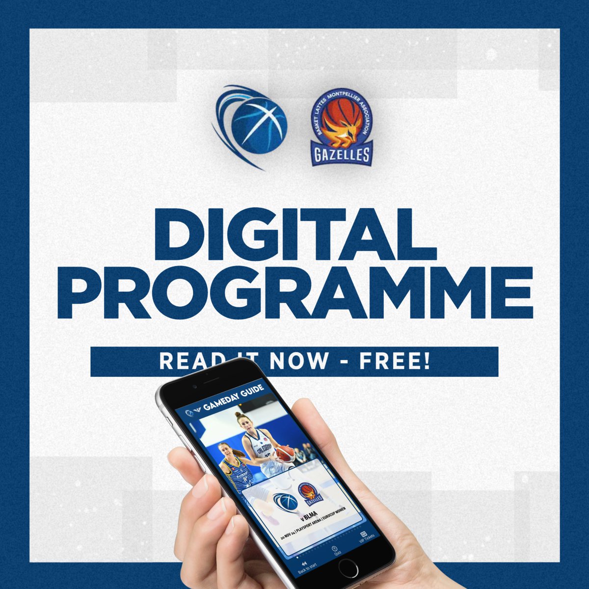 Cal_Gladiators's tweet photo. 𝑫𝒊𝒈𝒊𝒕𝒂𝒍 𝑴𝒂𝒕𝒄𝒉 𝑷𝒓𝒐𝒈𝒓𝒂𝒎𝒎𝒆 is Now Available 

Includes...
📈 Current Stats in EuroCup
⚔️ Recent Form
🤔 Gladiators Quiz

🔗https://t.co/EZ2Zx7jGLY https://t.co/k54PYbFiZW