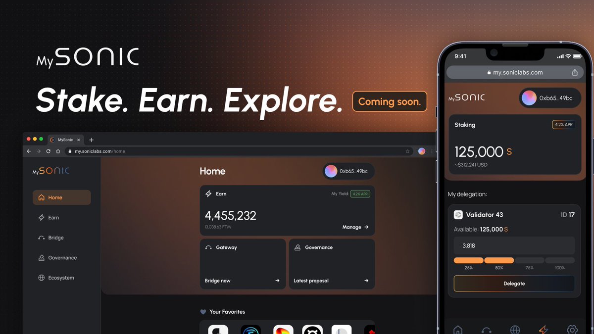 SonicLabs's tweet image. New UI, who dis?