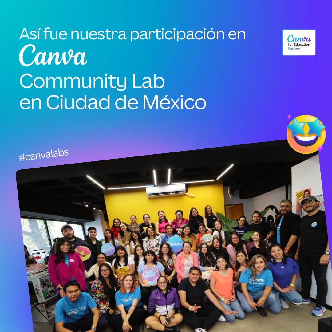 activa_edu's tweet photo. ¡Nos volvimos Canva Pros en el #CanvaCommunityLab CDMX! Talleres increíbles, novedades de #Droptober y un montón de inspiración. ¡Gracias @Canva por la invitación! #Canvalabs @marciachat @CanvaEdu @alina_pineda https://t.co/AR9hxPKJ46