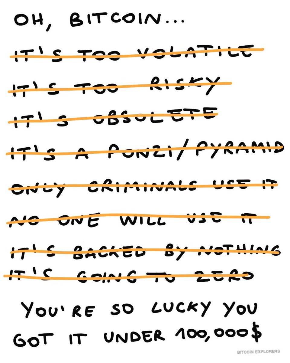 We’re so lucky…