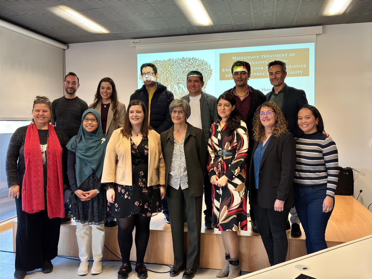 PROCEREALtech (@procerealtech) on Twitter photo 🎉En Procerealtech celebramos a nuestra investigadora <a href="/AinhoaVicenteF/">Ainhoa Vicente Fernández</a> , quien defendió con éxito su tesis doctoral "Microwave Treatment of Alternative Grains"🍞
Su esfuerzo, dedicación y compromiso con la ciencia, la hacen merecedora de este gran logro.
¡Enhorabuena, Ainhoa!👩🔬 🎉En Procerealtech celebramos a nuestra investigadora <a href="/AinhoaVicenteF/">Ainhoa Vicente Fernández</a> , quien defendió con éxito su tesis doctoral "Microwave Treatment of Alternative Grains"🍞
Su esfuerzo, dedicación y compromiso con la ciencia, la hacen merecedora de este gran logro.
¡Enhorabuena, Ainhoa!👩🔬
