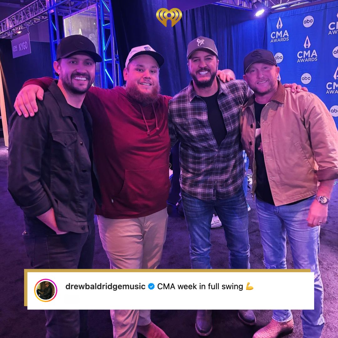 Tonight is the NIGHT 🤠 Country Music's Biggest Night is officially here 👏 Tune in tonight for performances from Luke Combs &amp; MORE 🤩 Don't miss out! ➡️ 8 PM/7 PM CT