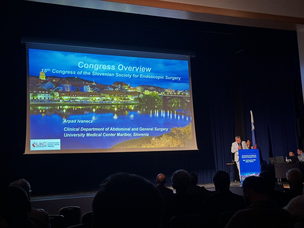 16th congress of Slovenian Society for Endocopic Surgery in Maribor is opened👏