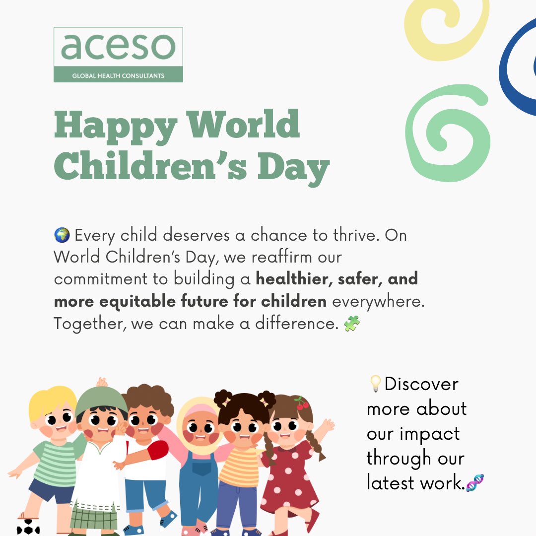 AcesoGHC's tweet photo. 🌟 Empowering Children’s Health: Highlights from Our Work 🌟 https://t.co/IbhenQWAaP