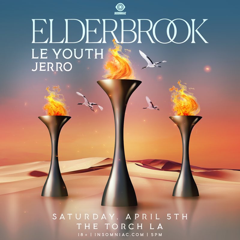 LA! Elderbrook is bringing the Another Touch Tour to The Torch on April 5, 2025. Ticket presale starts today at 12:00pm!