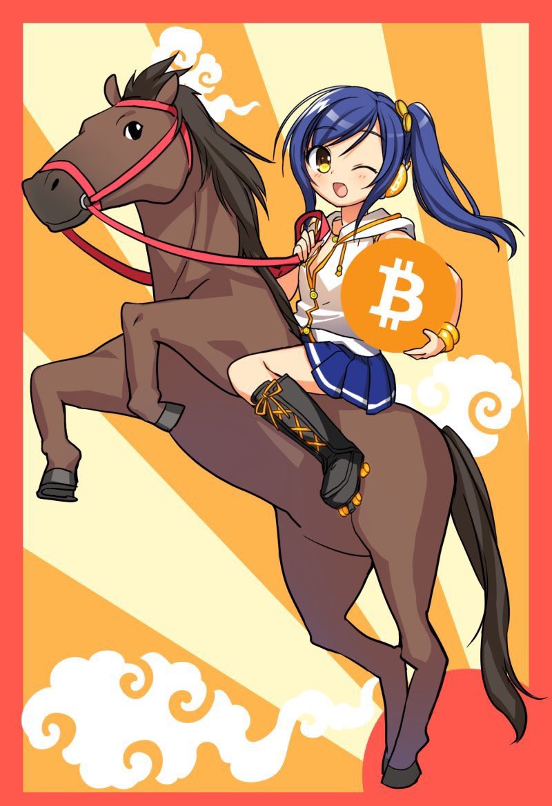 ShillHulk's tweet photo. @xbtchan @Palgrani2 Bitcoin-chan. Mascot of Bitcoin. https://t.co/ZUcIuGgFfG