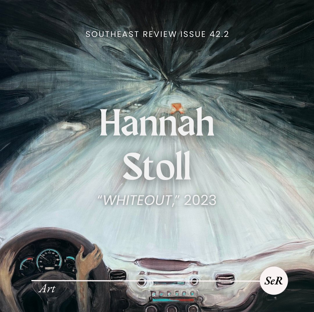 Focused on translating memories imaginatively, Stoll’s pieces vary from singular sources of feeling to complex and active narratives as seen here in her work “Whiteout,” an oil on canvas.

Go to the link in the bio to see more of Stoll’s artwork and also check out our new issue!