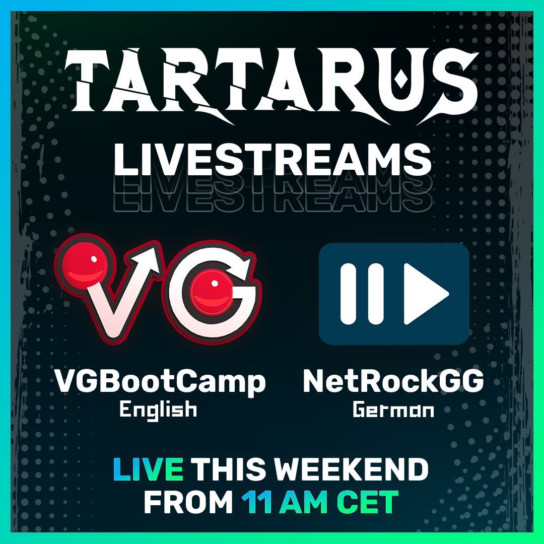 TARTARUS is live on November 23rd &amp; 24th from 11 AM CET!

📺 Watch the English stream on buff.ly/2QCqerb
📺 Watch the German stream on buff.ly/46ROeP8

For all details, visit: buff.ly/3Zfm5iP