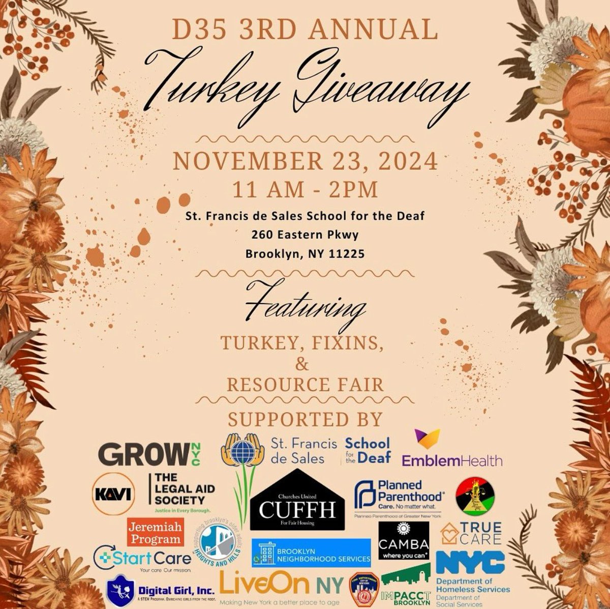 This Saturday PPGNY joins <a href="/CMCrystalHudson/">Council Member Crystal Hudson</a> to distribute safe sex kits &amp; more in Brooklyn.