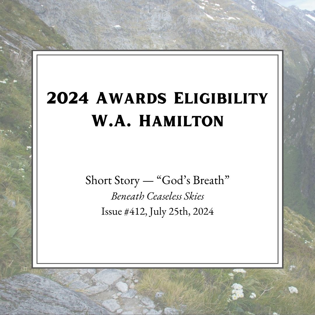 W.A. Hamilton | 🦋migrating to BS tweet media