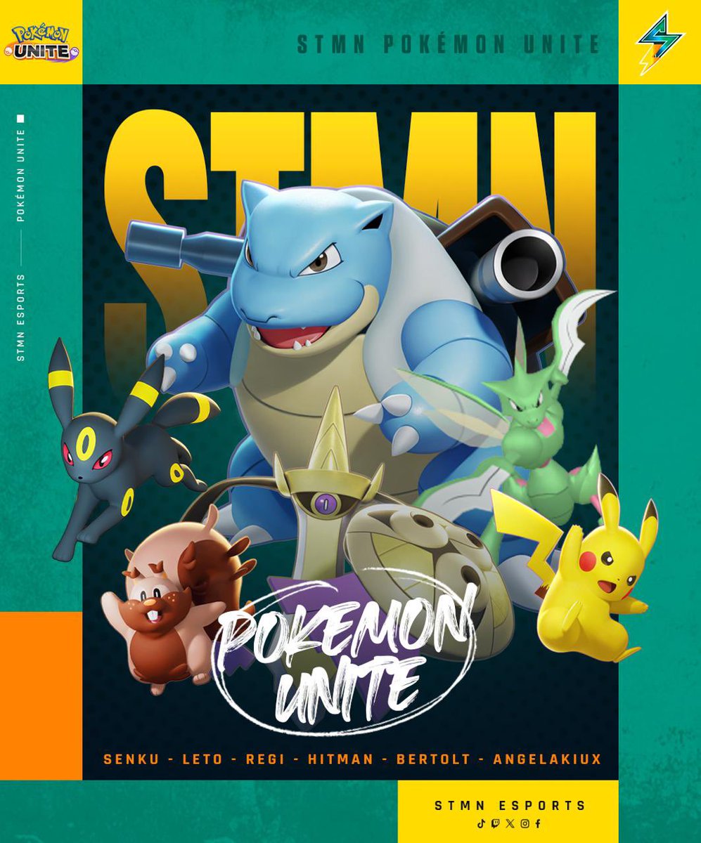 Pokémon Unite Esports 24/25 

Let’s go!!!!!