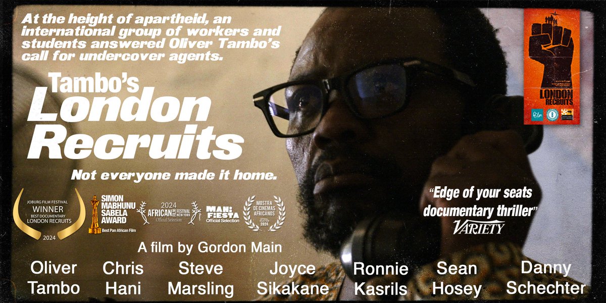 With 'Comrade Tambo's London Recruits' opening in UK cinemas this Friday, we asked <a href="/maya_pillay/">Maya Pillay</a> to explore the film's themes of #freedom and #apartheid as the youngest daughter of a South African exile, for our latest #MadeinWales article: filmhubwales.org/en/maya-pillay…