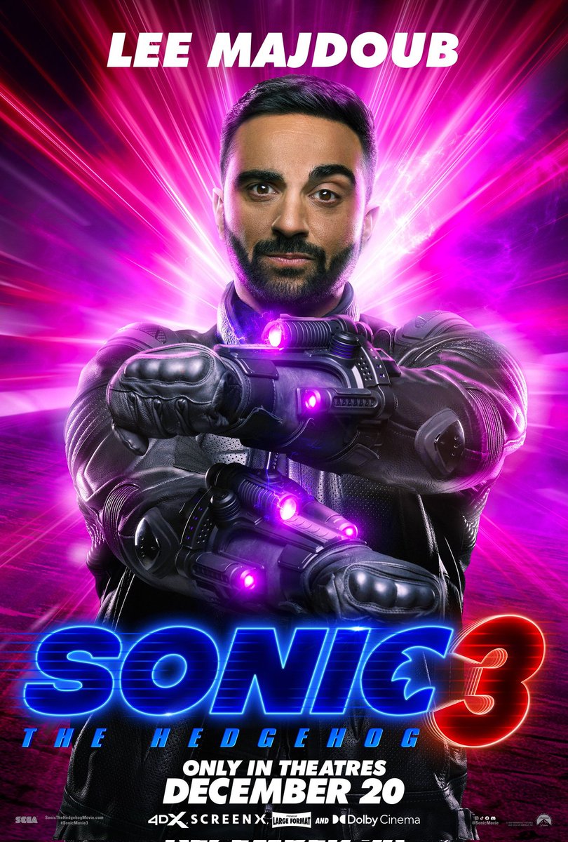 LeeMajdoub's tweet photo. AGENT STONE 3.0
I'll protect you, Doctor! 🪨🥚💜
#SonicMovie3 hits theaters December 20! https://t.co/ljCfR1SOhp