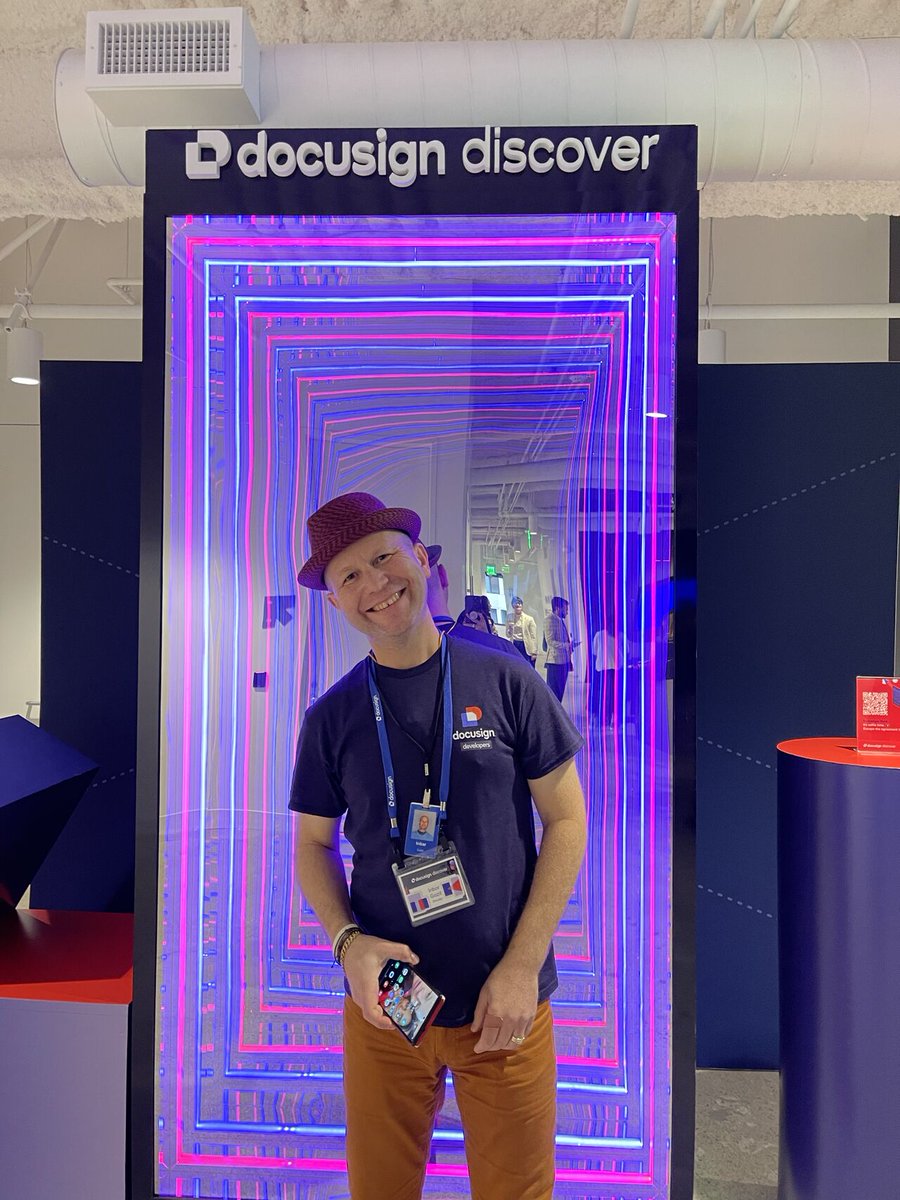 We are LIVE at Docusign Discover! 🥳🥳

We’re ready to connect with everyone and share our new suite of developer tools and resources to help you build impactful agreement solutions. 🚀

#BuildwithDocusign #DocusignDiscover @DocuSign