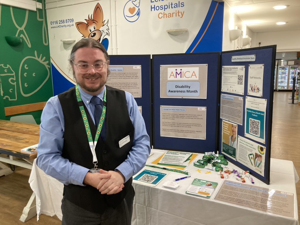 Roy McPartland ๐ (@roymcpartland1) on Twitter photo It was a pleasure today to be at the LRIโs Leat restaurant to promote AMICAโs accessibility for all staff, UHL staff networks, and to promote the sunflower hidden disability lanyard scheme. And thanks Katar for the photo! <a href="/Leic_hospital/">Leicester's Hospitals</a> @<a href="/sunflowerlanya1/">sunflowerlanyardadvocate</a> <a href="/Leic_Chaplaincy/">Leicester Chaplaincy</a> It was a pleasure today to be at the LRIโs Leat restaurant to promote AMICAโs accessibility for all staff, UHL staff networks, and to promote the sunflower hidden disability lanyard scheme. And thanks Katar for the photo! <a href="/Leic_hospital/">Leicester's Hospitals</a> @<a href="/sunflowerlanya1/">sunflowerlanyardadvocate</a> <a href="/Leic_Chaplaincy/">Leicester Chaplaincy</a>