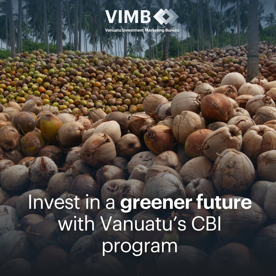 Vanuatu’s CBI program is linked to sustainable development projects, such as renewable energy and agriculture. Your investment doesn’t just benefit you; it helps build a greener, more sustainable future for Vanuatu.

#sustainableinvestment #vanuatucitizenship #greenfuture